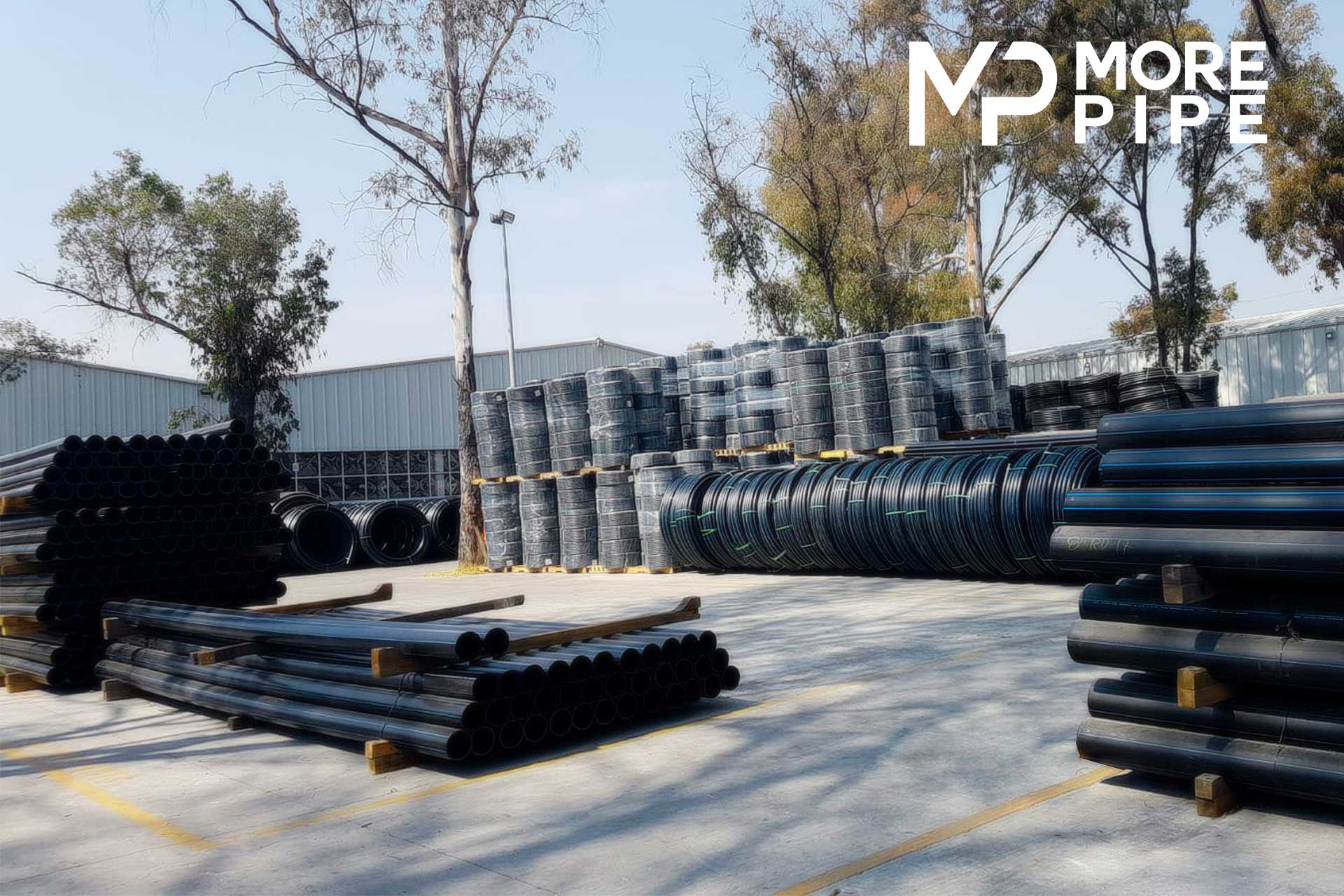 Highdensity polyethylene pipes (HDPE pipes) MORE pipe INC