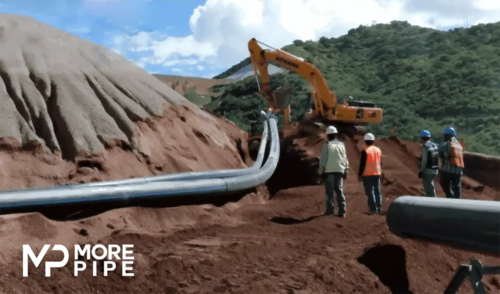 MORE pipe - HDPE for mining applications MORE pipe - HDPE for mining applications